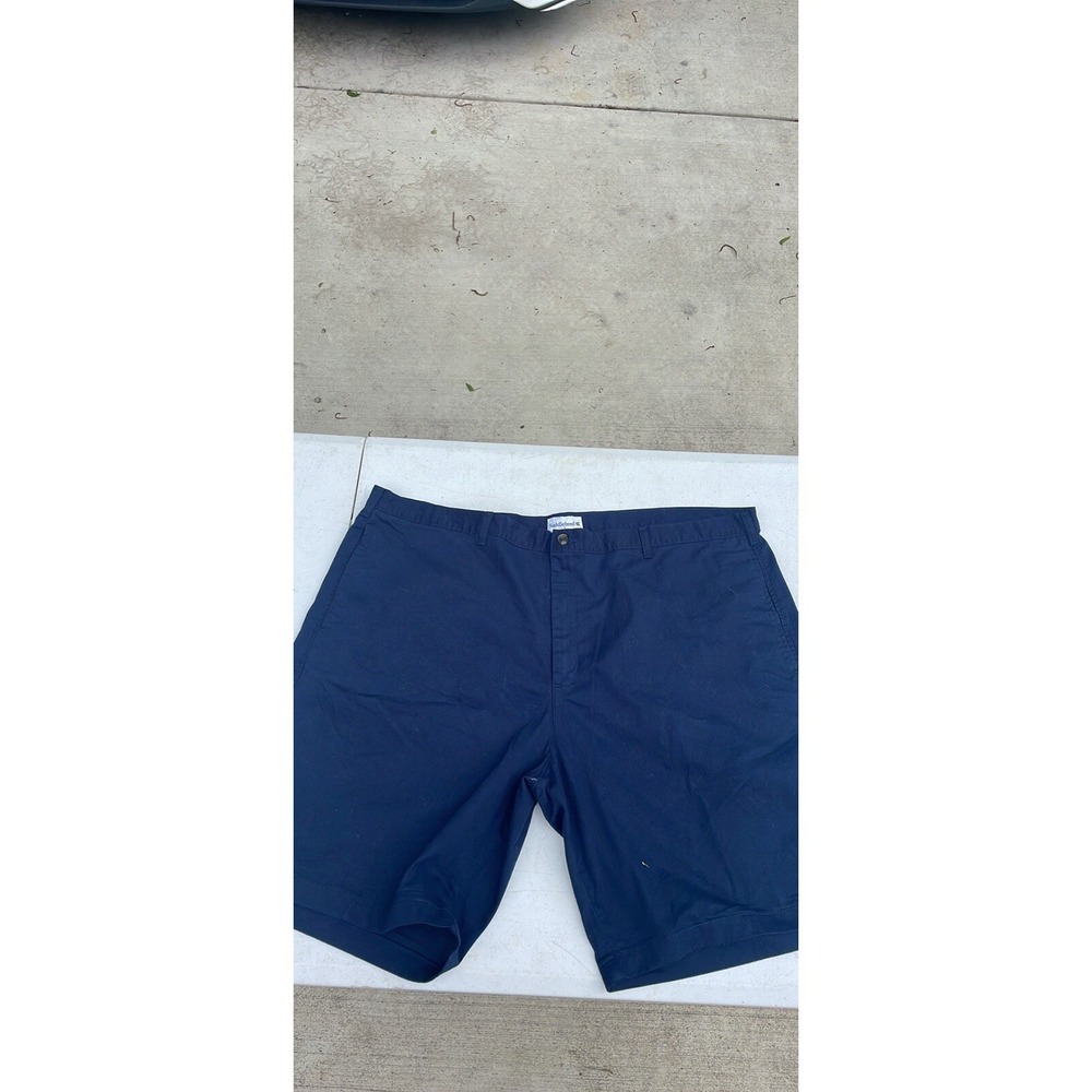 Saddlebred Men's Shorts‎ 4 Pockets Flat Front. Blue Size 48w